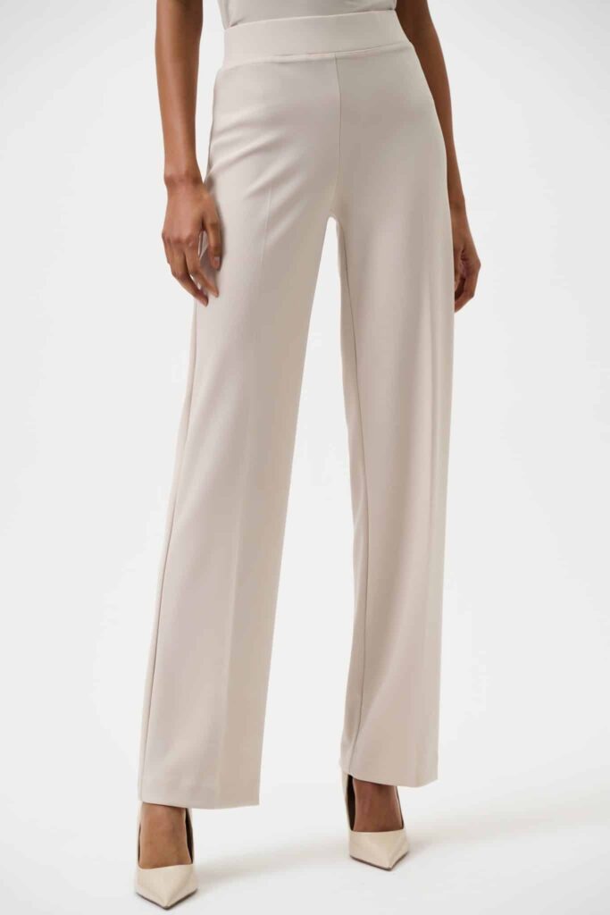 Joseph Ribkoff Classic Wide Leg Trousers Moonstone