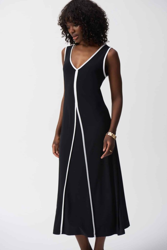 Joseph Ribkoff Silky Sleeveless A-Line Dress