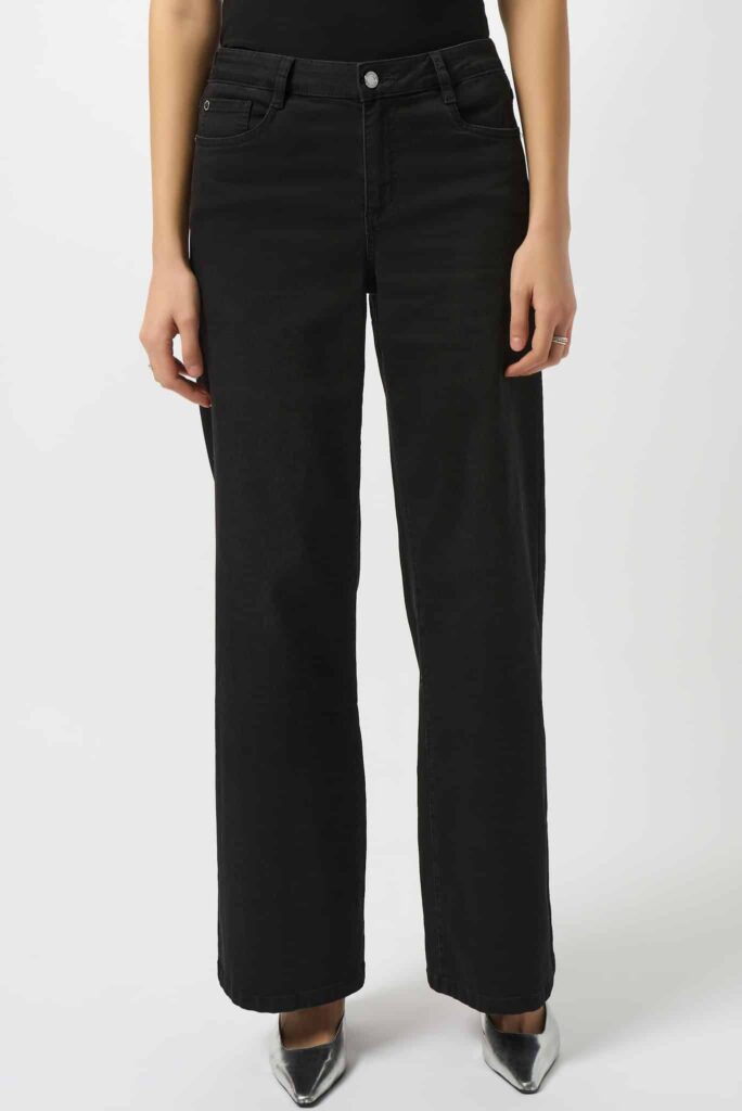Joseph Ribkoff Goldie | Classic Wide-Leg Stretch Jeans