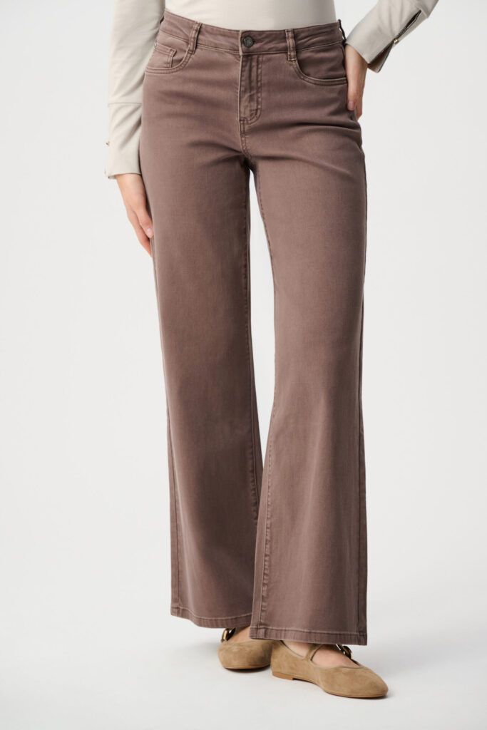 Joseph Ribkoff Goldie | Classic Wide-Leg Stretch Jeans