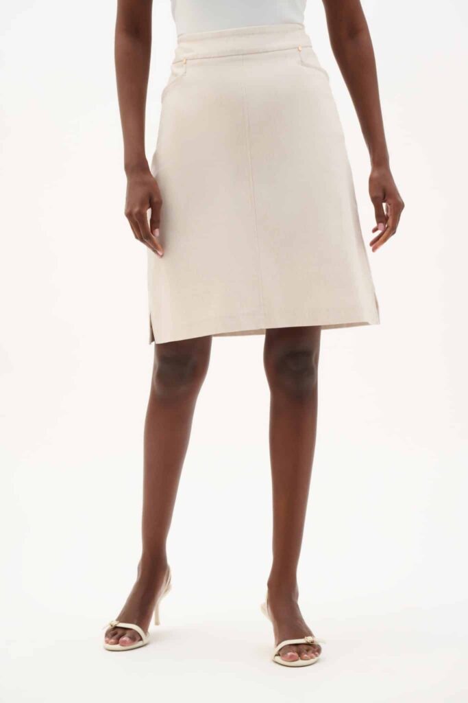 Joseph Ribkoff Melange Millennium A-Line Skirt Pockets
