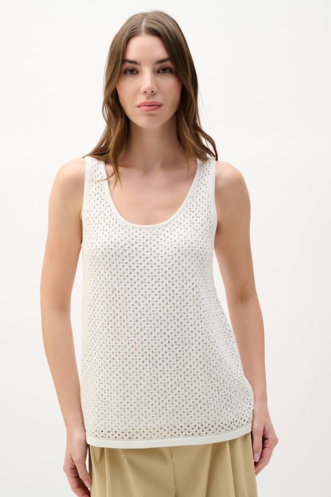 Joseph Ribkoff Embellished Knit Camisole