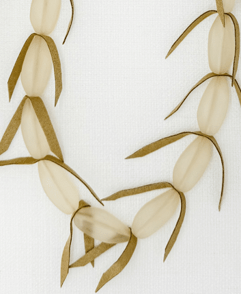 Envy Ivory Leaf Necklace