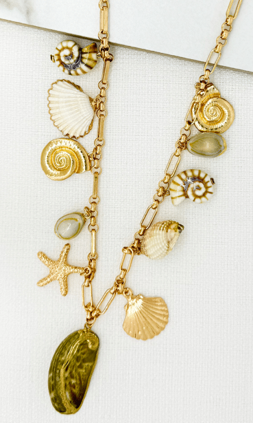 Envy Ocean Charm Necklace