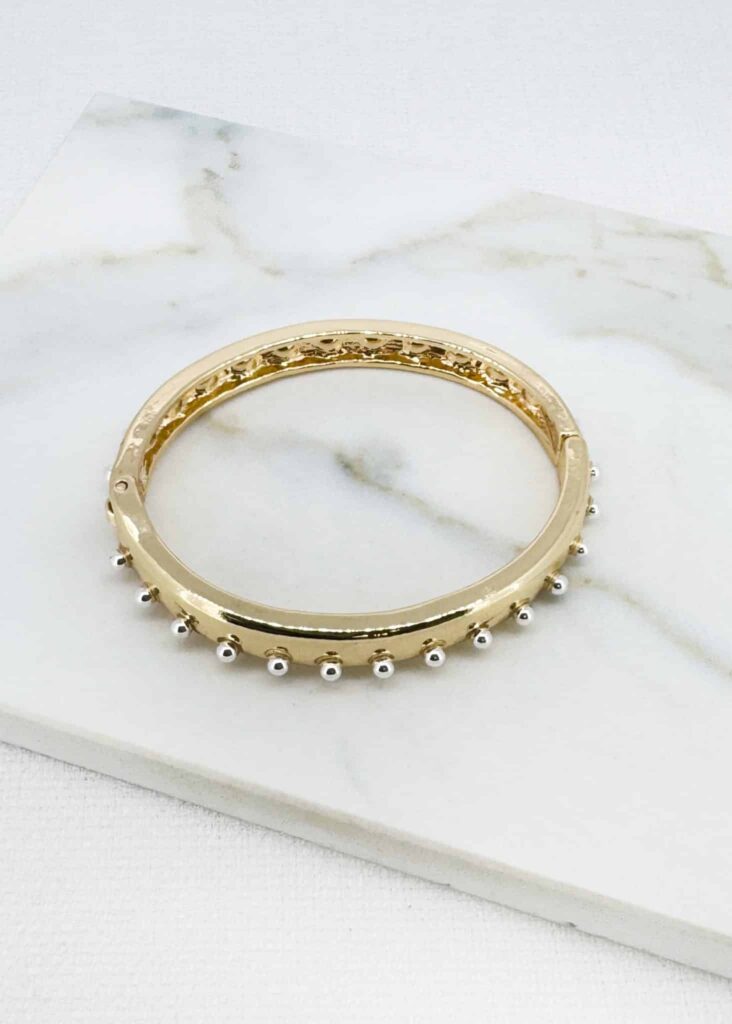 Envy Gold & Silver Beaded Bracelet