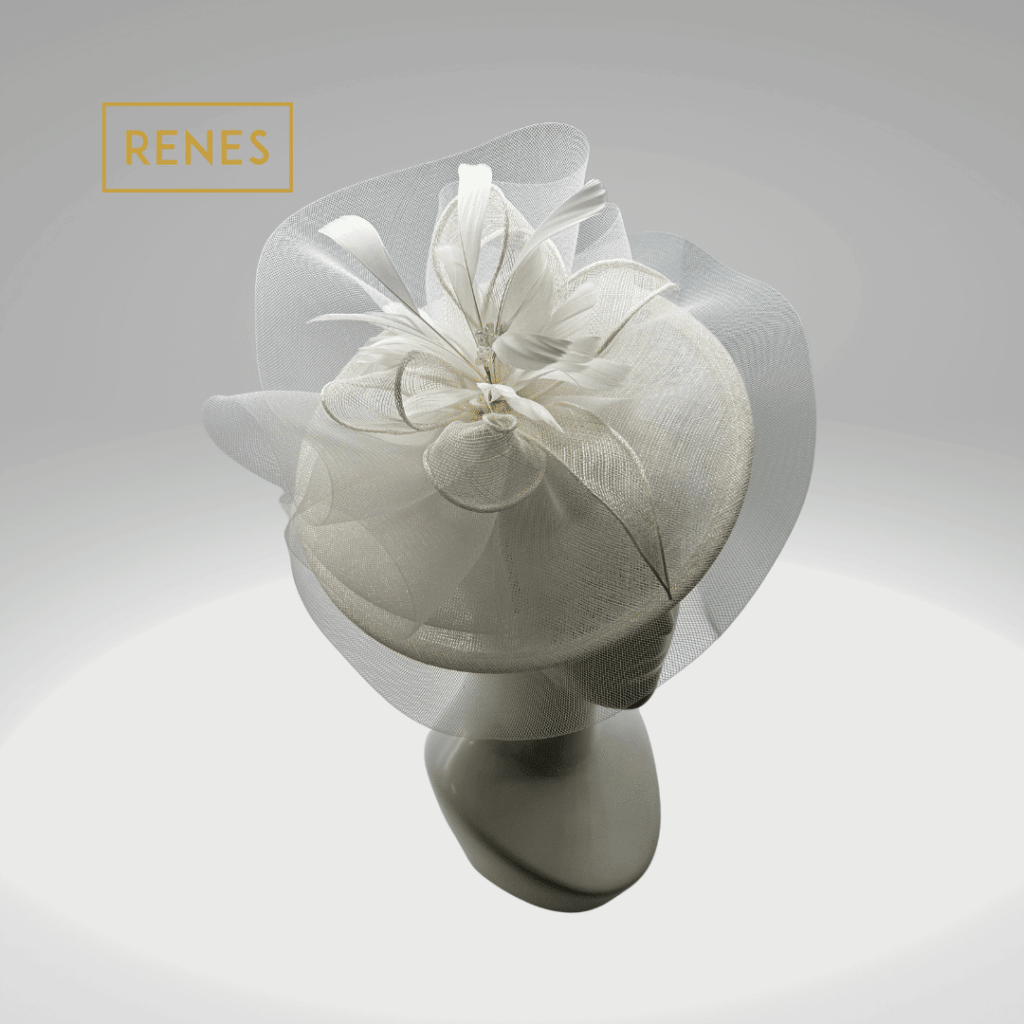 Ivory Fascinator