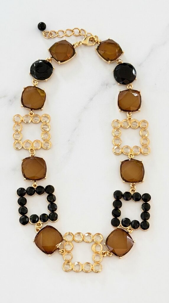 Envy Multi Geometric Statement Necklace