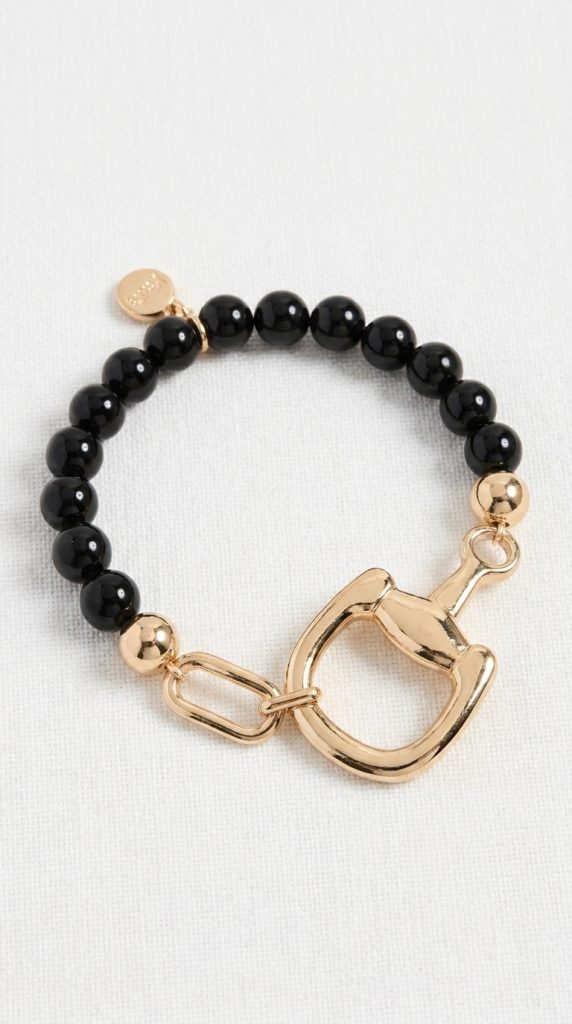Envy Black & Gold Statement Bracelet