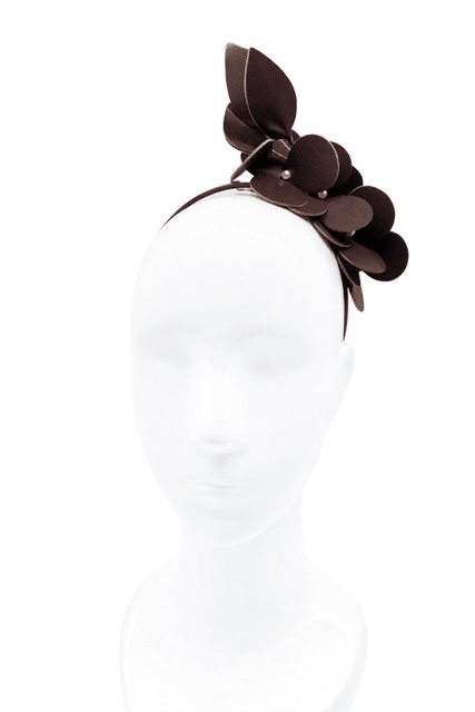 Boardmans Sabine Chocolate Fascinator Headband 