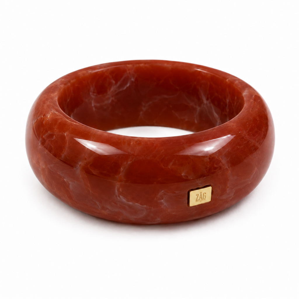 Zag Bijoux Poliu Bangle – Red