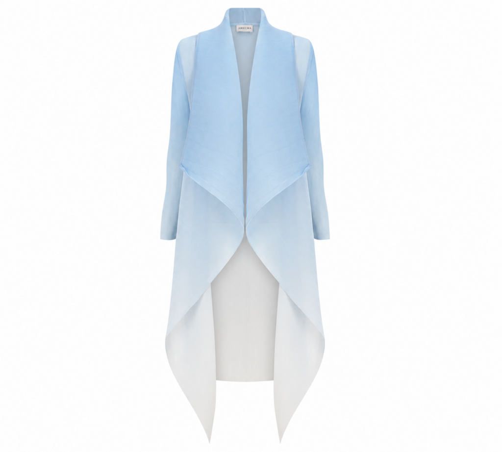 Alquema COLLARE COAT BLUE SKY