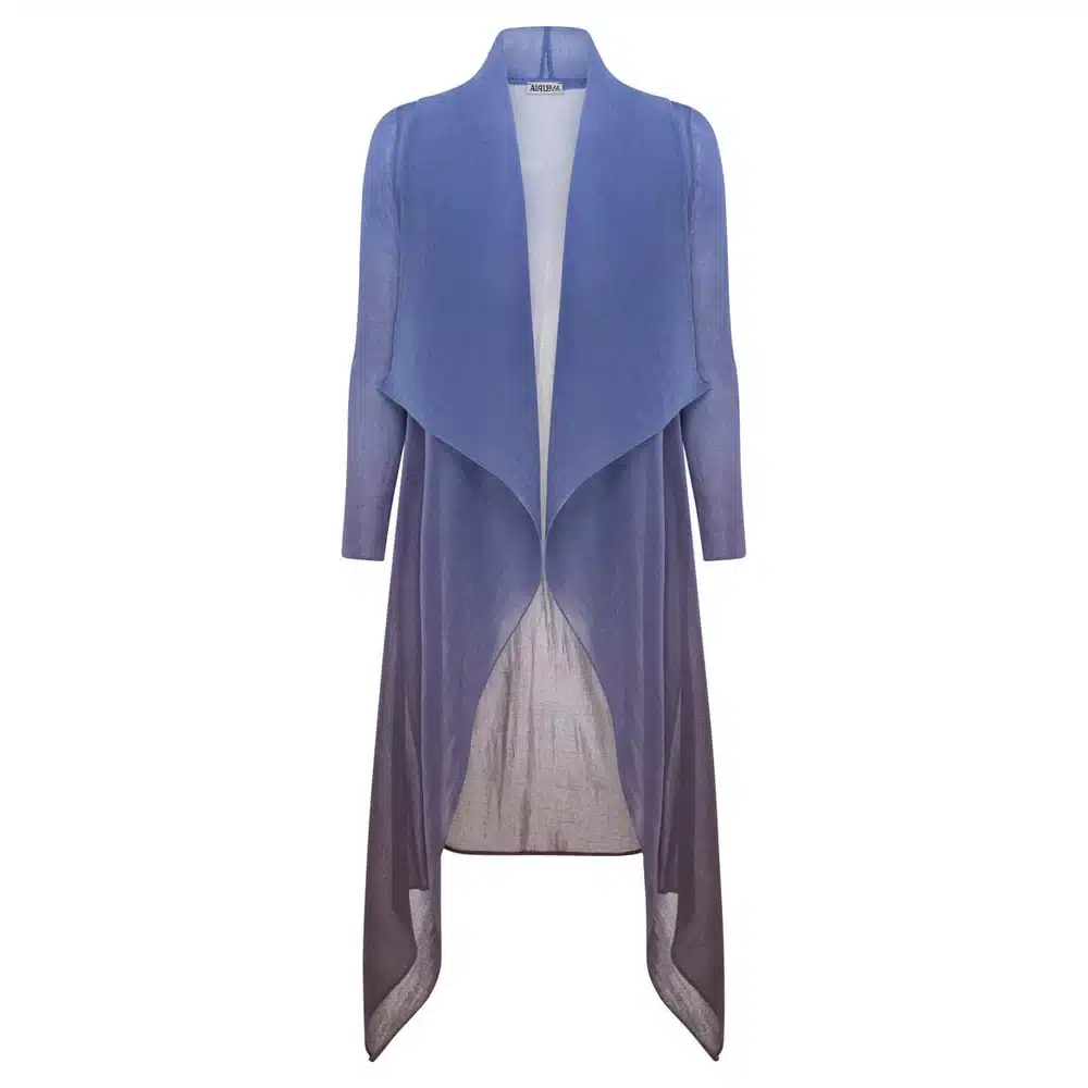 ALQUEMA COLLARE COAT GRAPEMIST TO STONE