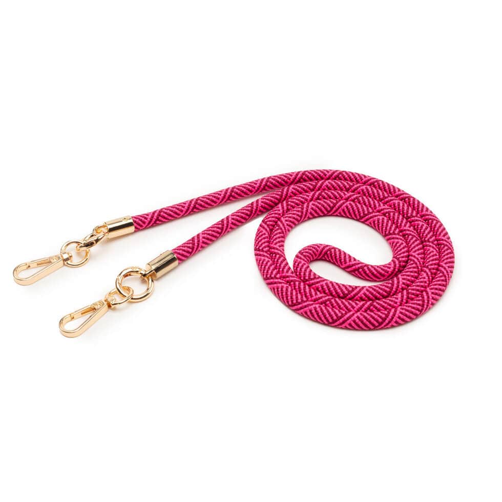Elie Beaumont Lanyard Fuchsia Inca Rope
