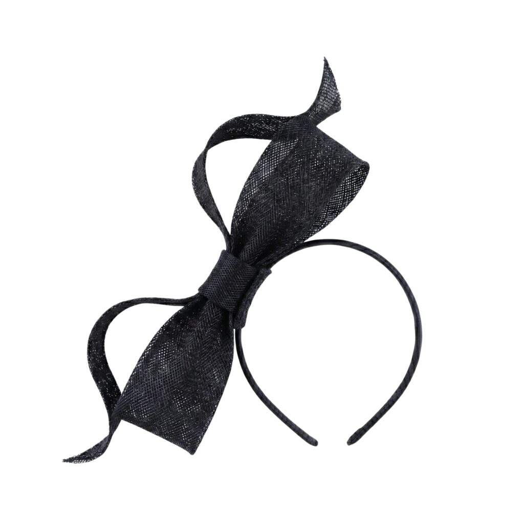 Boardmans “Hattie” Black Bow Fascinator Headband