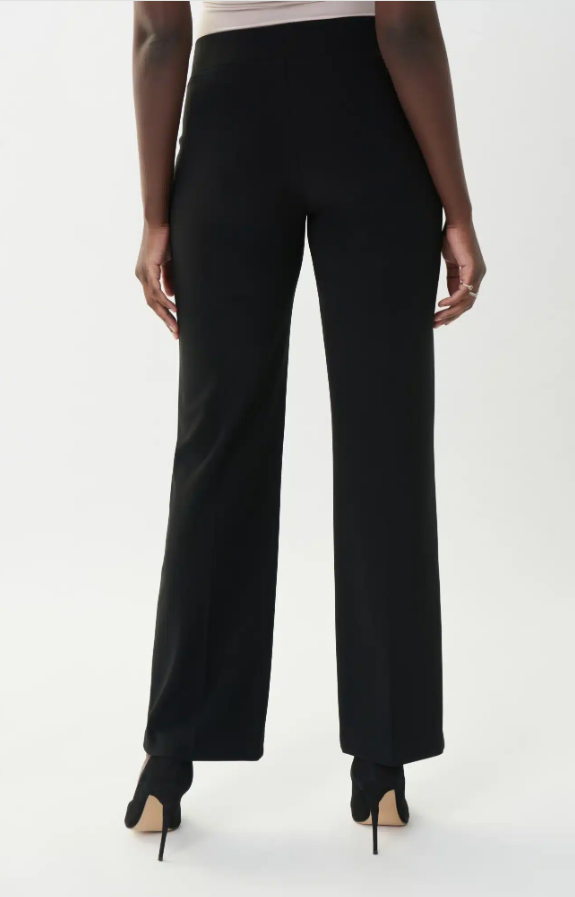 Joseph Ribkoff Classic wide leg pant Black