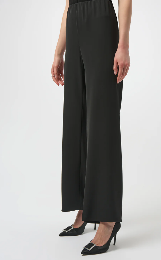 Joseph Ribkoff Twill Wide Leg Trouser