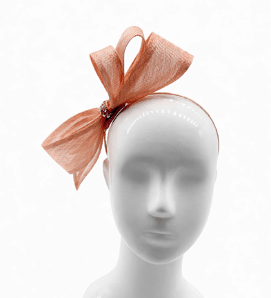 Failsworth Brianna Fascinator Headband – Elegant Blush Statement
