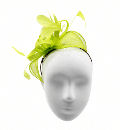 Failsworth Lime Fascinator Headband