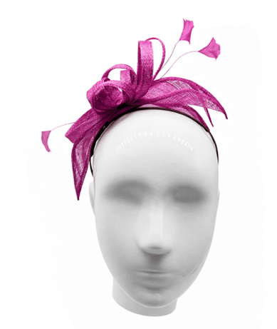 Failsworth Fuchsia Fascinator Headband