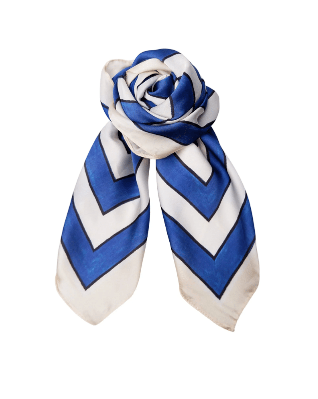 Black Colour Nice mini scarf – Blue