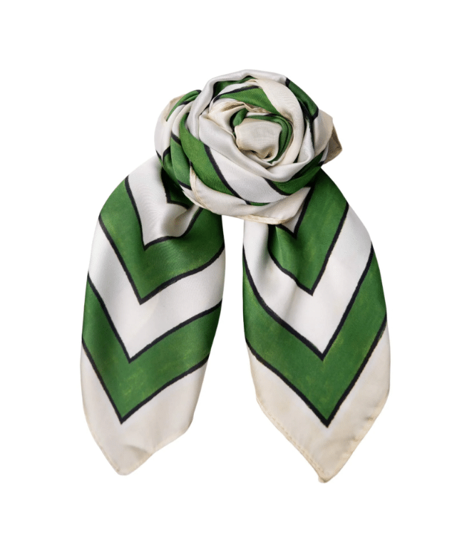 Black Colour Nice mini scarf – Green