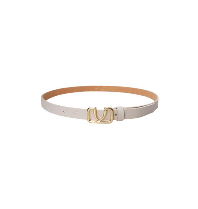 Black Colour Umira belt – Cream Pearl