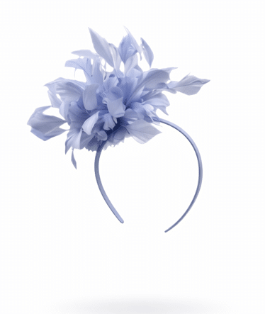 Boardmans “Atalee” Pale Blue Fascinator