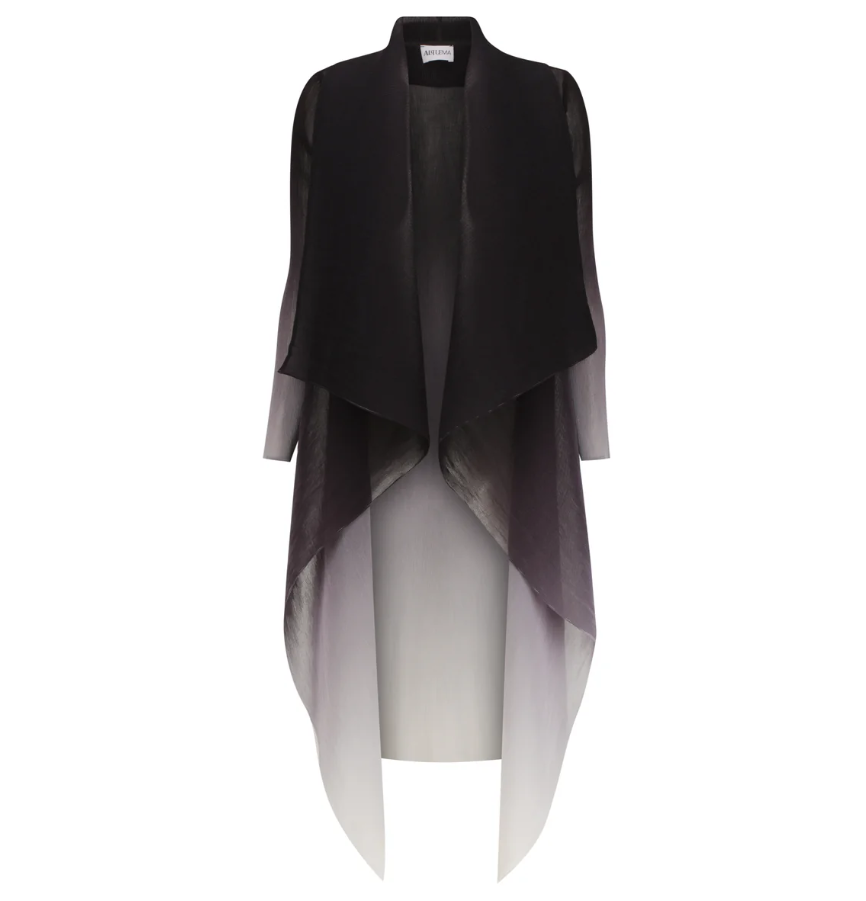Alquema COLLARE COAT ONYX/SNOW