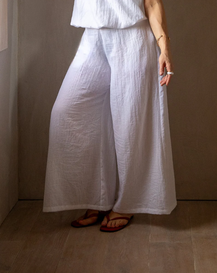 Chalk Adele Trouser | White