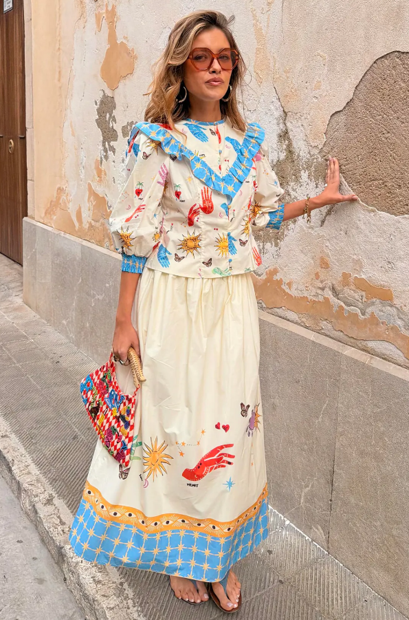 Never Fully Dressed CELESTIAL TALIA SKIRT