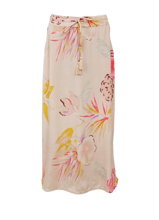 Black Colour Luna regular skirt – Poppy Rose