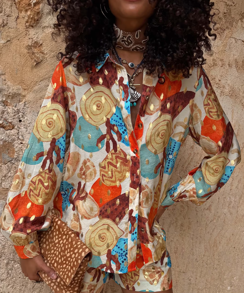Never Fully Dressed Shell Marley Shirt