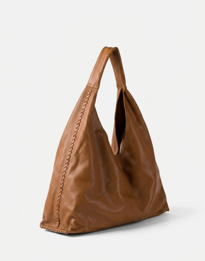 BIBA Stockton Leather Shoulder Bag