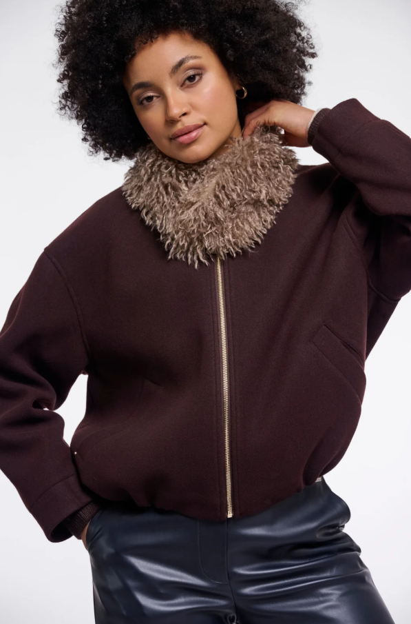 Rino and Pelle Bamu Scarf – Mocha Latte