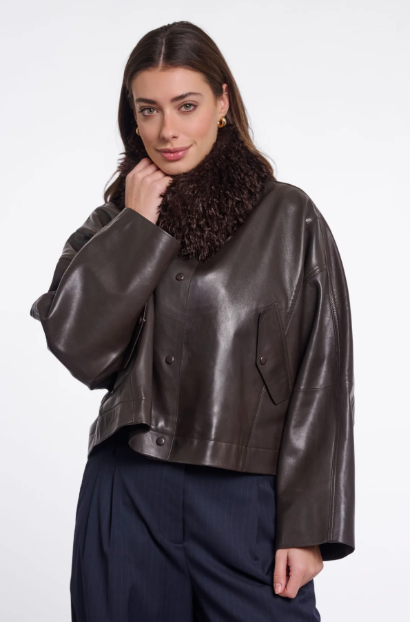 Rino and Pelle Bamu Scarf – Coffee Roast