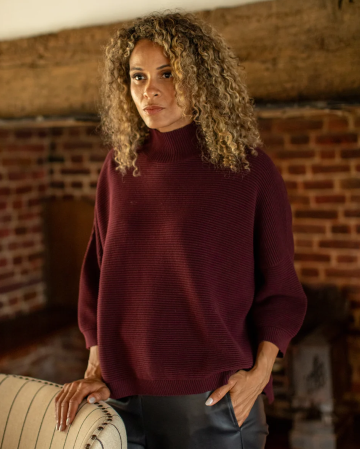 Chalk Vicki Jumper | Merlot