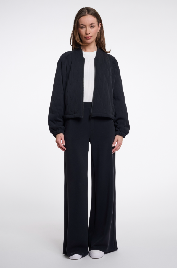 Rino and Pelle Pollie short length wide leg pants- Black