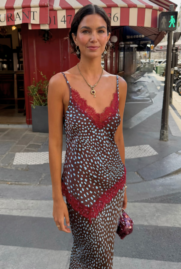 Never Fully Dressed Chocolate Deer Aurelia Top