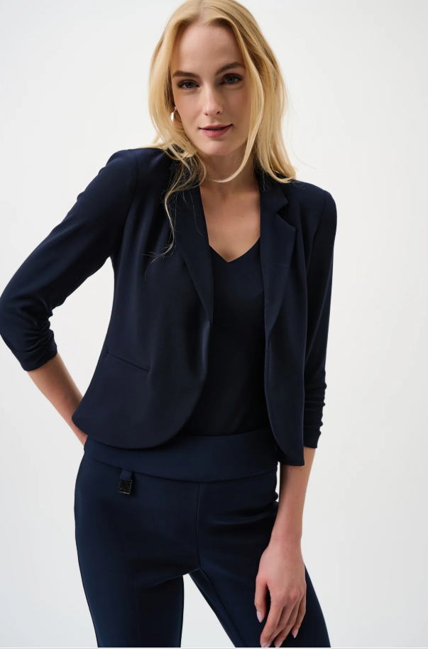 Joseph Ribkoff Classic Blazer in Midnight Blue