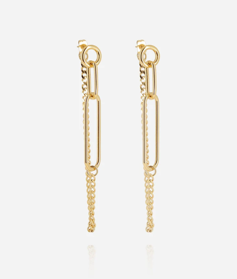 Zag Bijoux Solis Earrings – Gold