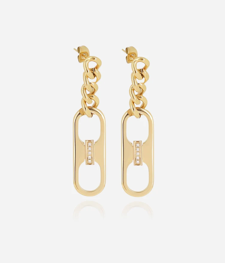Zag Bijoux Oxya Earrings – Gold
