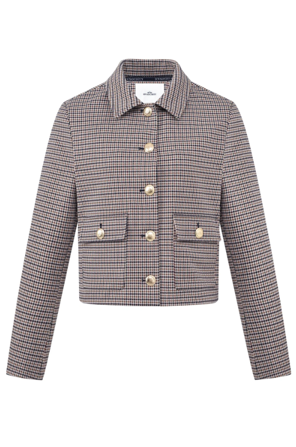 HV Society Cadence Checked Jacket