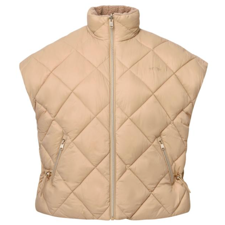 HV Society Iris Reversible Bodywarmer – Camel
