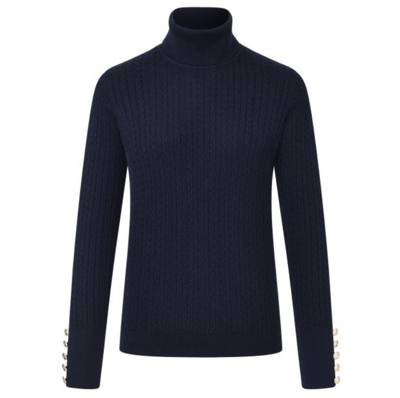 HV Society Yany Pullover – Navy