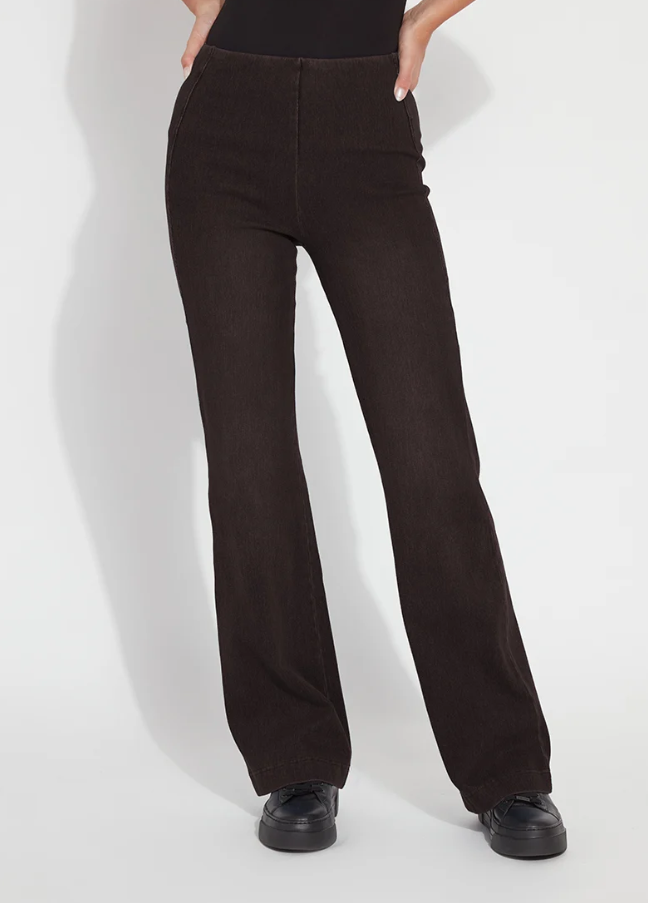 Lysse Doube Espresso Denim Trouser