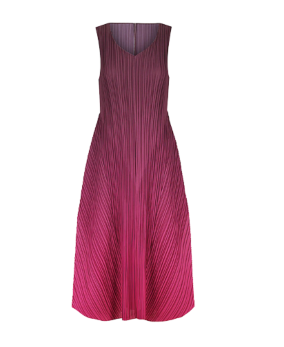 ALQUEMA ESTRELLA DRESS MULBERRY OMBRE
