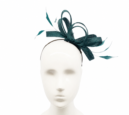 Failsworth Alpine Sculpted Sinamay Fascinator headband