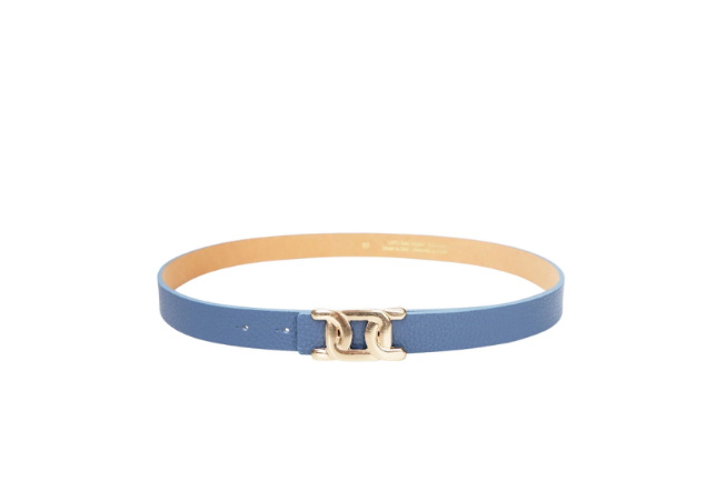Black Colour ENYA belt – Dust Blue