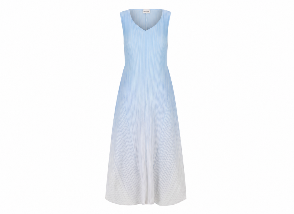 Alquema ESTRELLA DRESS BLUE SKY OMBRE