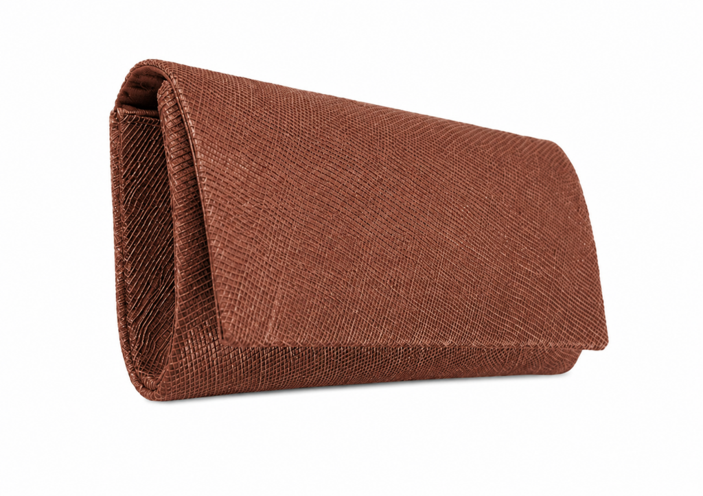 Failsworth Sinamay Clutch in Caramel